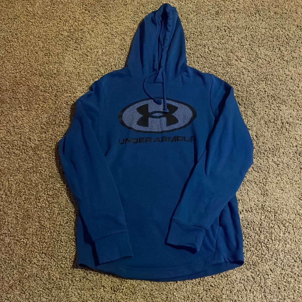 Blue small under armour sweatshirt
